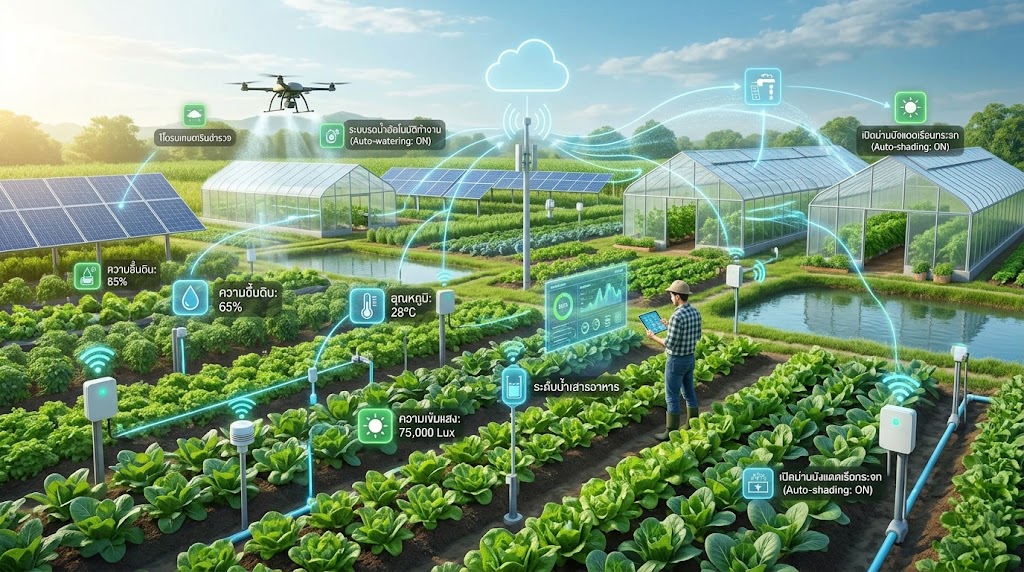 Smart Farm 101: พื้นฐานเกษตรอัจฉริยะสำหรับมือใหม่