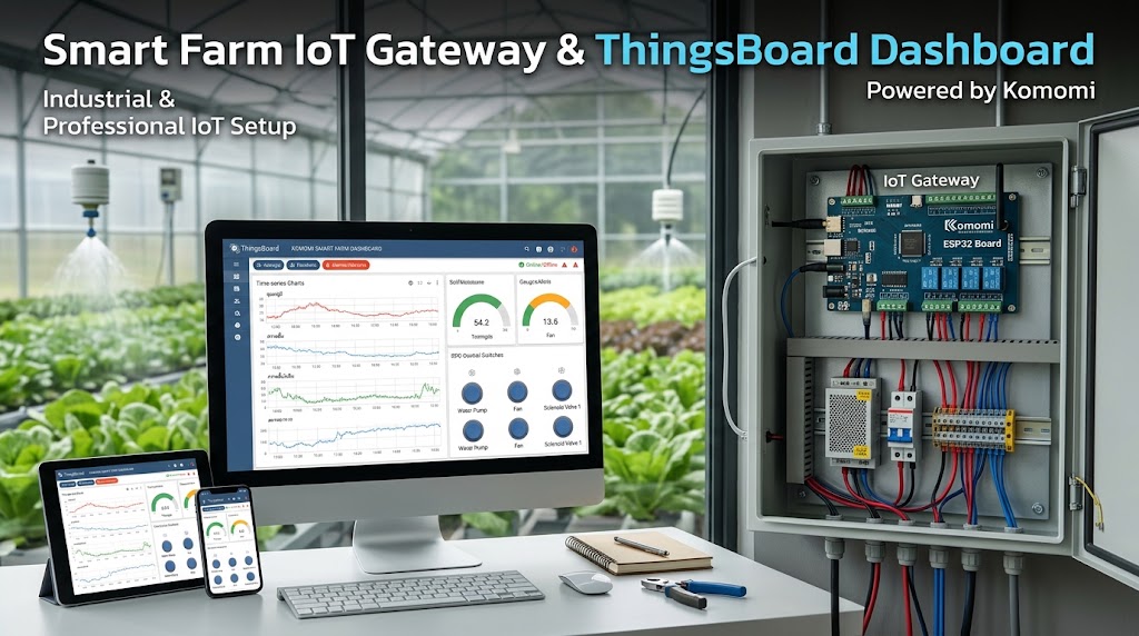 ThingsBoard Dashboard & Rule Engine